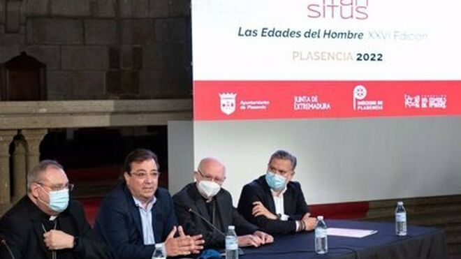 Guillermo Fernández Vara, en la presentación de la exposición 'Las Edades del Hombre'