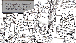 ¡Mirad cómo se aman!