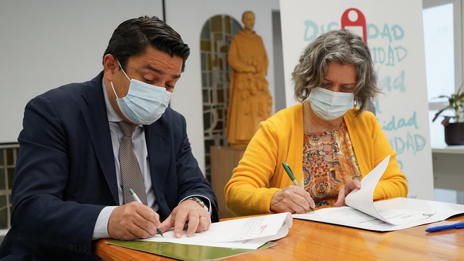 Firma del convenio