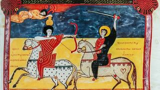 cuatro jinetes del apocalipsis: el anticristo, la guerra, el hambre y la peste.