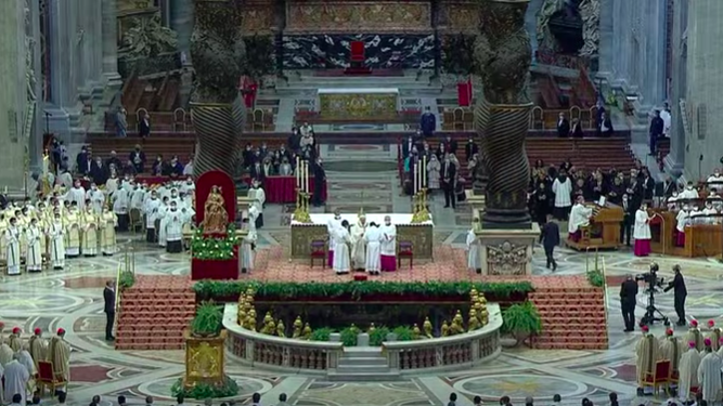 Misa Crismal en el Vaticano