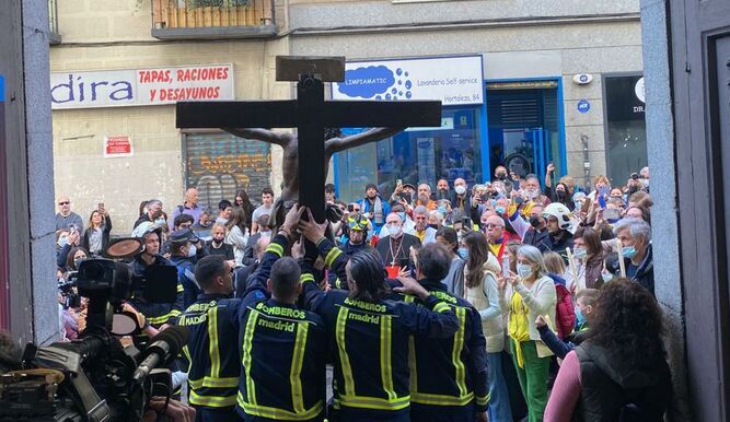 El Cristo de los Niños, en San Antón