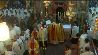 Vigilia Pascual en el Santo Sepulcro
