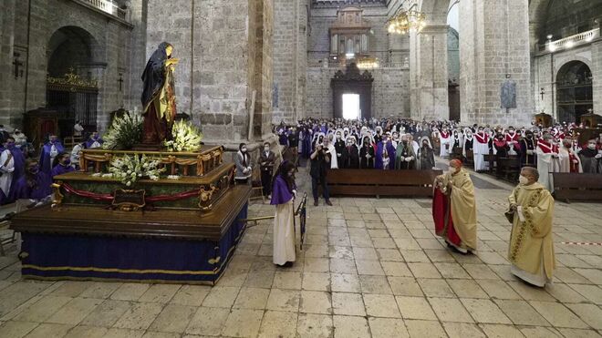 Blázquez y Argüello, en la catedral de Valladolid