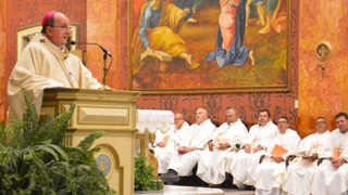 El arzobispo de Salta, monseñor Cagnello