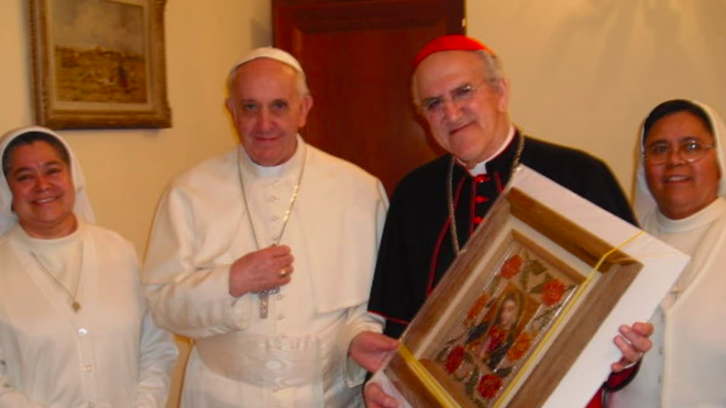 El Papa llora a su amigo Barragán: una vida "al servicio de Dios y de la Iglesia"