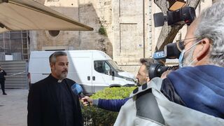 Daniel Juan explicando lo sucedido