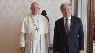 El Papa y Guterres