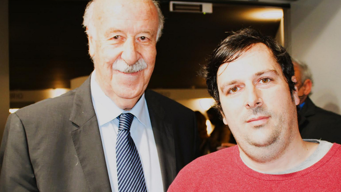 Rubén y Vicente del Bosque