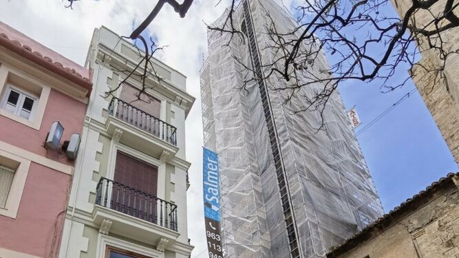 Obras en el campanario