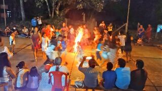 Vigilia Pascual en El Estrecho - río Putumayo (Perú)