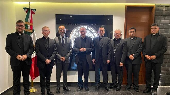 Listos obispos mexicanos para reunirse con el cardenal Pietro Parolini