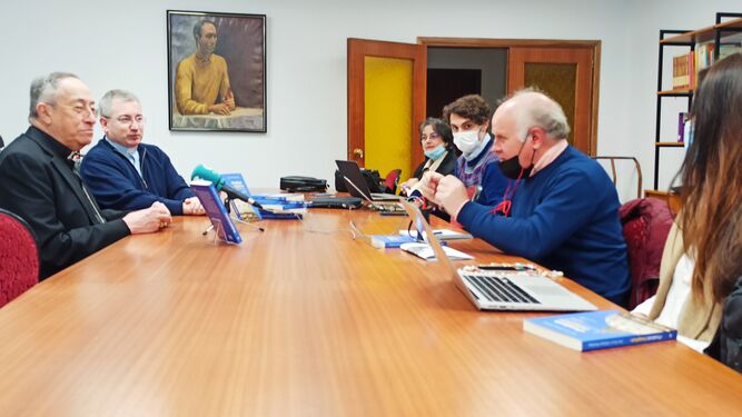 El cardenal Maradiaga, en la presentación a la prensa de Praedicate Evangelium