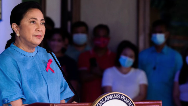 Leny Robredo, candidata a la presidencia de Filipinas