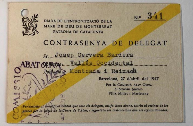 Entronización de Montserrat