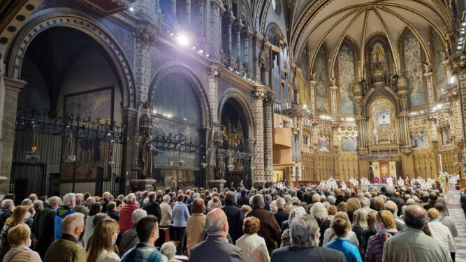 El funeral del P. Massot
