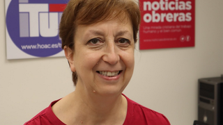 Maru Megina, presidenta de la HOAC