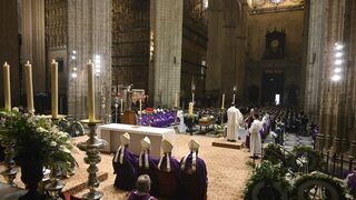 Funeral por fray Carlos Amigo en la catedral de Sevilla