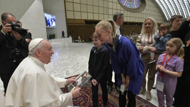 El Papa, con los fieles eslovacos