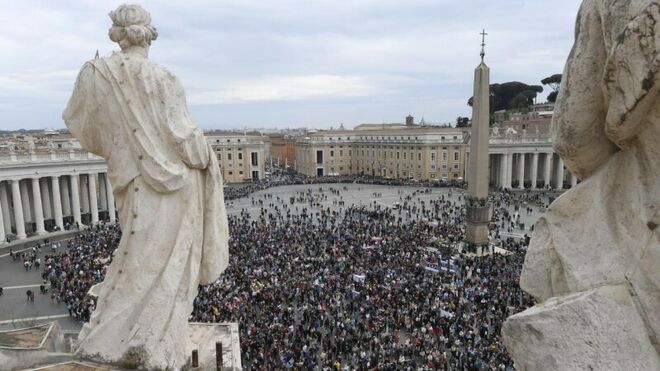 30.000 fieles con el Papa