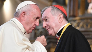 El Papa y Parolin