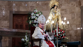 Cañizares y la Virgen de los Desamparados
