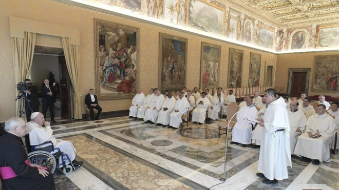El Papa, a los mercedarios