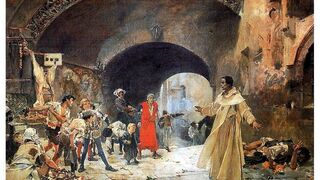 Sorolla pintó el inicio de la historia de la Virgen.