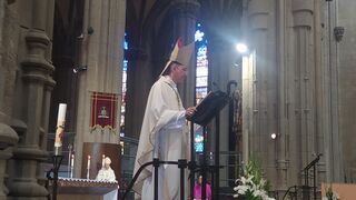 Monseñor Castillo: "Una parte de la diócesis de Vitoria está en Portoviejo, y una parte de mi diócesis está en Vitoria, tenía que conocerla."