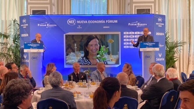 Omella hoy en el Nueva Economía Forum