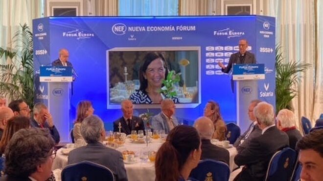 Omella hoy en el Nueva Economía  Forum