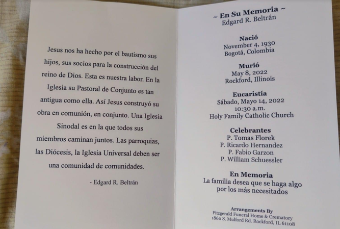 IN memoriam de Edgard Beltrán