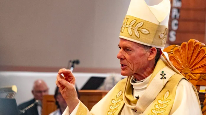 El arzobispo John Wester