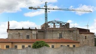 Se derrumba la cúpula de una iglesia en Palencia: no hay víctimas
