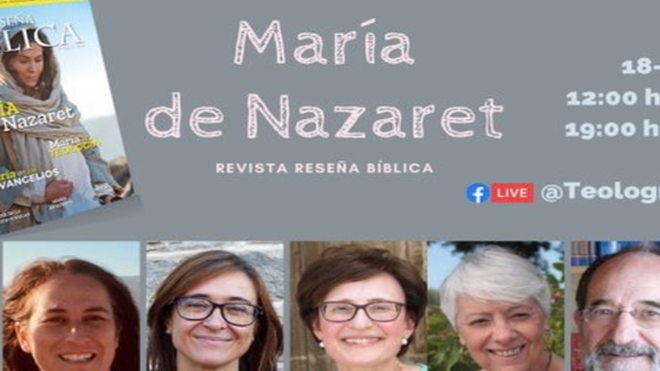 Webinar María de Nazaret, revista Reseña Bíblica