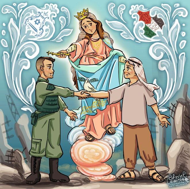 Nuestra Señora Reina de Palestina - Israel y Palestina