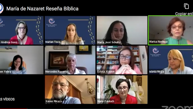 Wbinar María de Nazaret. Reseña Bíblica