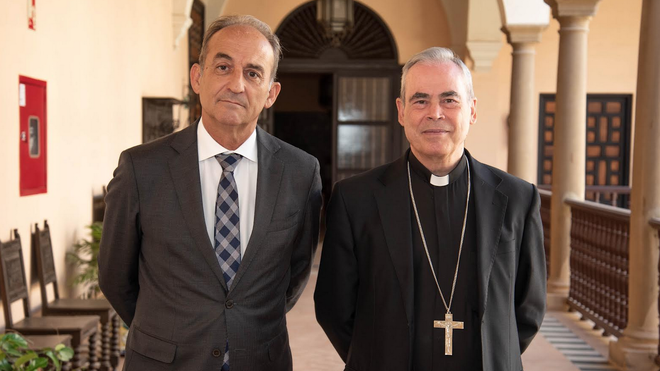 D. Gabriel Pérez y Mons. Catalá