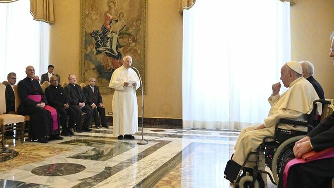 Francisco, con el Comité de Ciencias