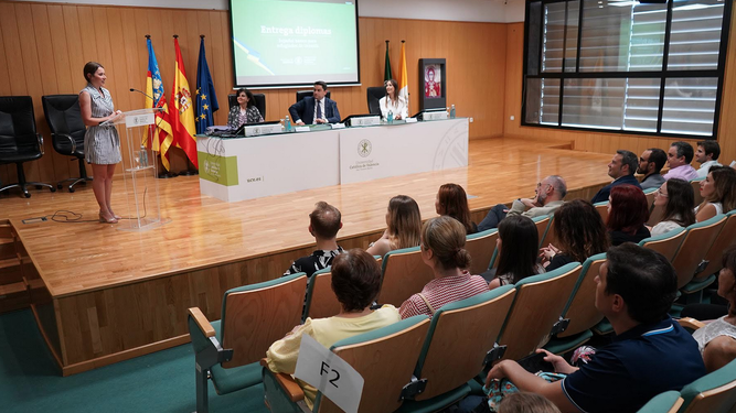 Acto de ntrega de diplomas UCV
