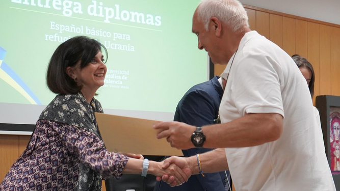 Entrega de diplomas UCV