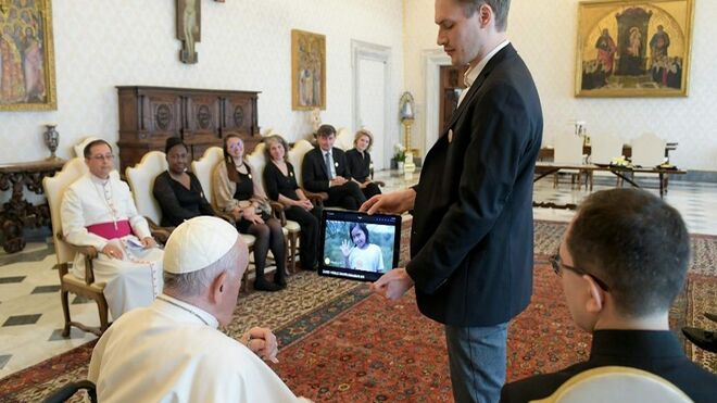 Delegación de la Casa hogar Deutschland