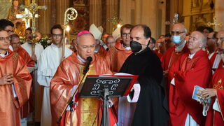 Edgar Peña durante la clausura