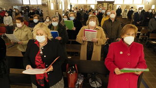 Mujeres en una parroquia/Foto: Arzob. Valladolid