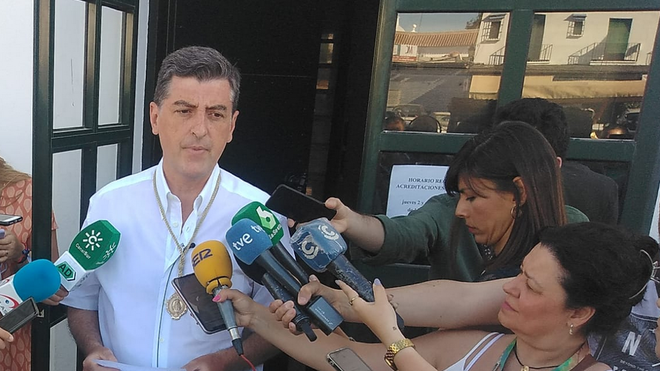 Santiago Padilla. Hermandad de Almonte