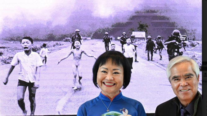 El fotoperiodista Huynh Cong Nick Ut y Kim