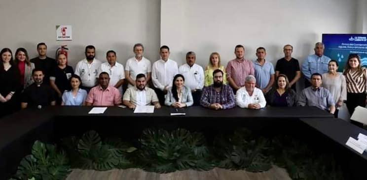 la Arquidiócesis de Monterrey logró que municipios del estado de Nuevo León firmaran el Compromiso Laudato Si
