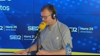 Hans Zollner durante la entrevista