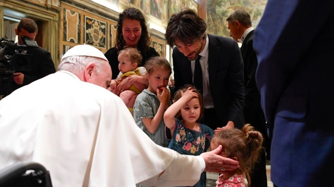 Encuentro de Francisco con las familias cristianas