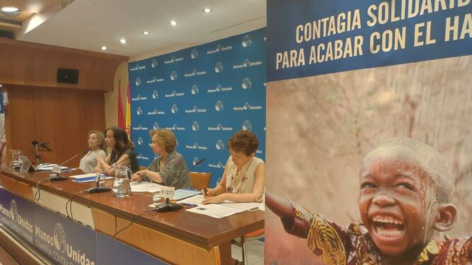 Rueda de prensa de Manos Unidas
